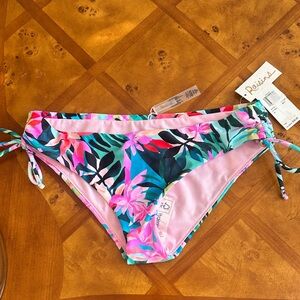 Raisins Floral Bikini Bottom with Side Ties